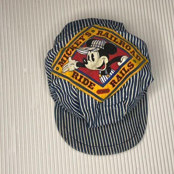 Vintage Train conductor hat Mickey and Co. J.G Hook Kids - Picture 1 of 7